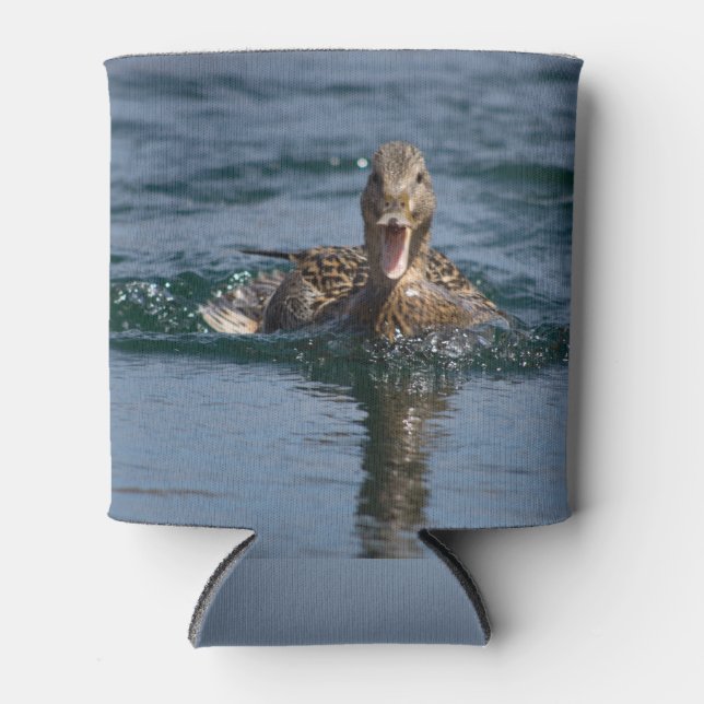 Porta-lata Pato com bico aberto (Frente)