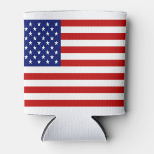 Porta-lata Patriótico clássico e Legal da bandeira american