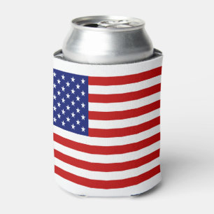 Porta-lata Patriótico Clássico Legal Americano E Texas