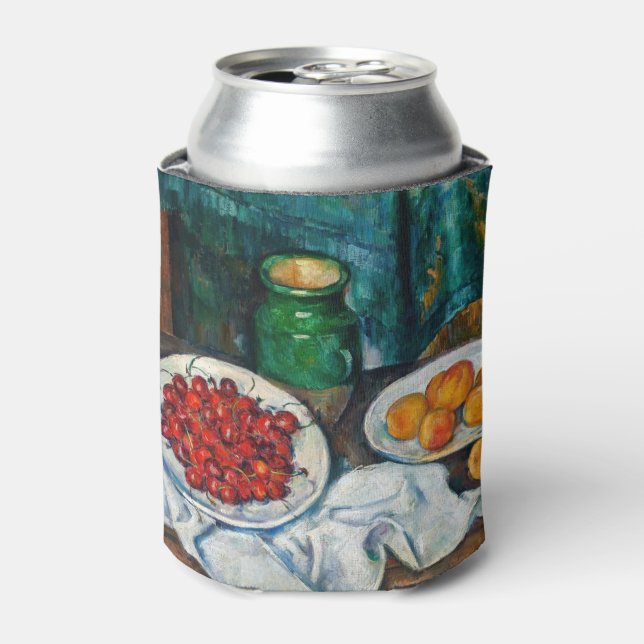 Porta-lata Paul Cezanne - Ainda vive com cerejas e caçadores (Can Front)