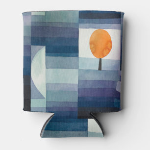 Porta-lata Paul Klee Abstrato Tree Blue Painting