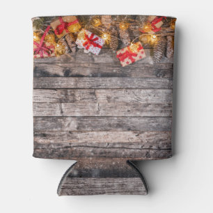 Porta-lata Pavimentos de Natal, tábuas de madeira.