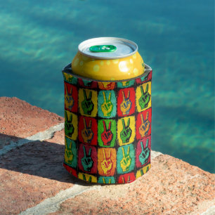Porta-lata Peace Can Cooler