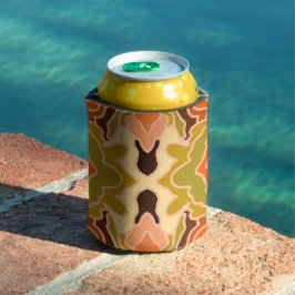 Porta-lata Peach Fuzz Boho Chique Geométrico