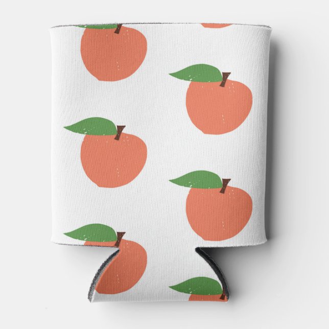 Porta-lata Peach Pattern (Frente)