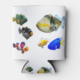 Porta-lata Peixe de água salgada colorido