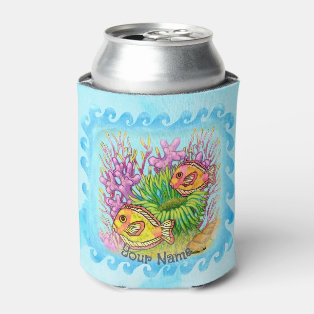 Porta-lata Peixe Scuba  (Can Front)