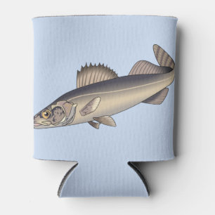 Porta-lata Peixe Walleye