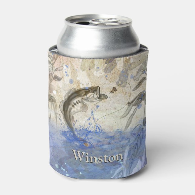 Porta-lata Peixes-Baixo Voam Pesca Lure Nome (Can Front)