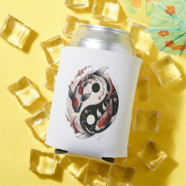 Porta-lata Peixes Koi Japoneses Yin e Yang