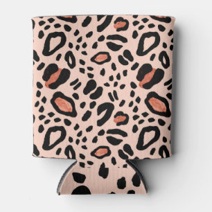 Porta-lata Pele-leopardo: Abstrato Design sem focas