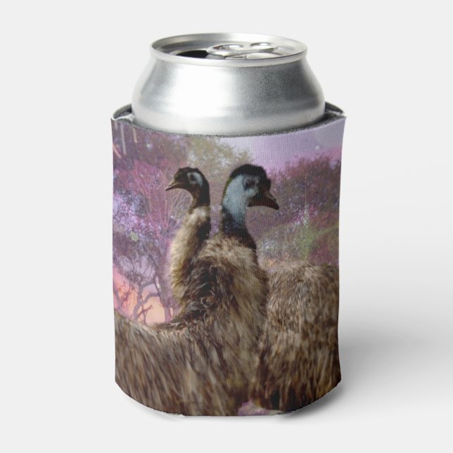 Porta-lata "Penas de Romance: A Corteza do Emus" (Can Front)