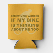 Pergunto-me se a minha bicicleta pensa sobre a min