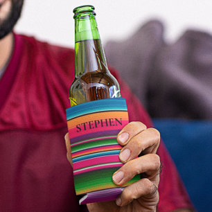 Porta-lata Personalização Colorida de Festa em Aberto Mexic