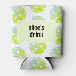 Porta-lata Personalização Verde de Esportes de Festa de Piceb