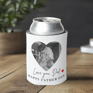 Porta-lata Personalizado Amo Você Foto Do Pai   Presente de d