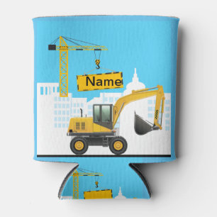 Porta-lata Personalizar Nome do     Excavatoradd