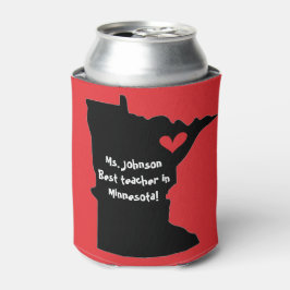 Porta-lata Personalizável Pode Resfriar, Melhor Professora