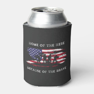 Porta-lata Personalize Este Design: Dia dos Veteranos