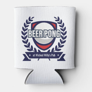 Porta-lata Personalize Este Logotipo De Pong Da Cerveja
