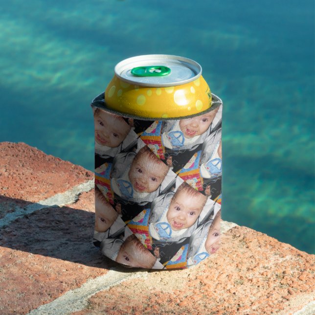 Porta-lata Personalize-o com o seu padrão fotográfico Pode ar (Piscina in situ)