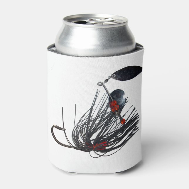 Porta-lata Pesca com palha (Can Front)
