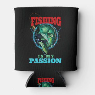 Porta-lata Pesca é a minha paixão, Vintage Angler Retro Bass
