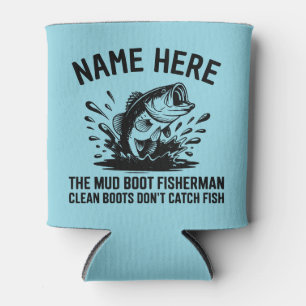 Porta-lata Pescador de Robalo de Nome Personalizado