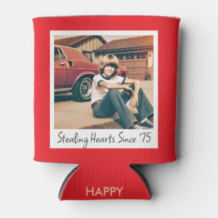 Porta-lata Photo Birthday Personalizado pode resfriar