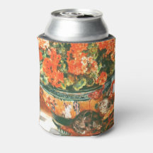 Pierre-Auguste Renoir Geraniums E Cats