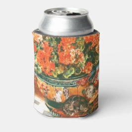 Porta-lata Pierre-Auguste Renoir Geraniums E Cats