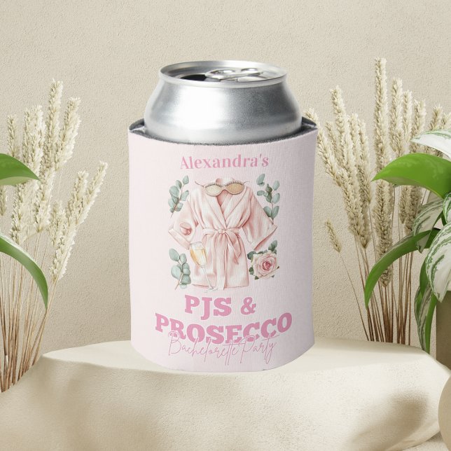 Porta-lata Pijamas e Prosecco de Despedida de Solteira (Criador carregado)