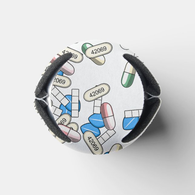 Porta-lata Pill Sprinkles Pattern (Parte inferior)