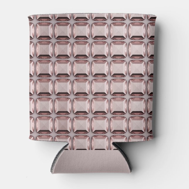 Porta-lata Pink Morganite Gemstones  (Frente)