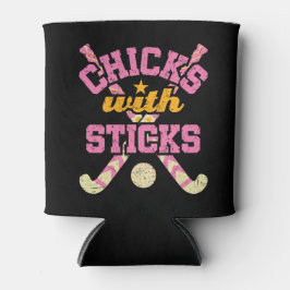 Porta-lata Pintinhos com Sticks Field Hockey Women