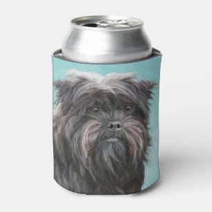 Porta-lata Pintura Affenpinscher - Arte Cachorro Original