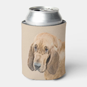 Porta-lata Pintura de Bloodhound - Arte de Cão Original Boni