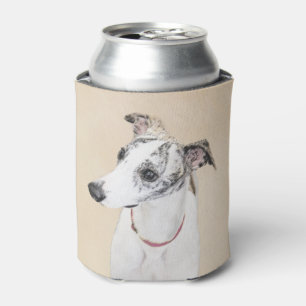 Porta-lata Pintura de chicote - Arte de Cão Original Bonita