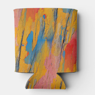 Porta-lata Pintura de cores primárias