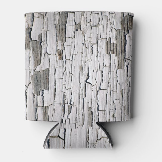 Porta-lata Pintura de descasque de vindima: estética de pared (Frente)