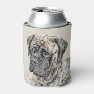 Porta-lata Pintura de Mastiff Inglês (Brindle) - Arte Canina