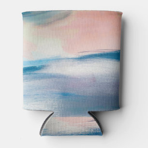 Porta-lata pintura de óleo de abstrato, textura de canvas.