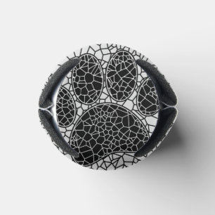 Porta-lata Pintura Do Mosaico, Impressão Em Preto E Branco