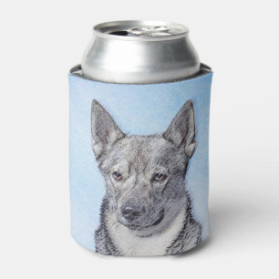 Porta-lata Pintura em Vallhund, na Suécia - Arte Cachorro Or
