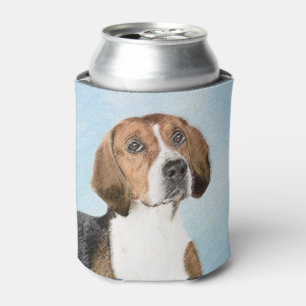Porta-lata Pintura Inglesa em Foxhound - Arte Cachorra Origin