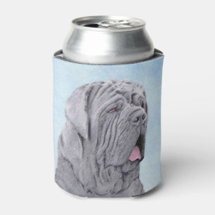 Porta-lata Pintura Mastiff Neopolita - Arte Cão Original