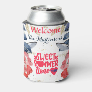Porta-lata Piquenique de BBQ de Verão Personalizado Quadrado