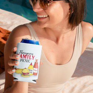 Porta-lata Piquenique Simples Hamburger Aquecedor Cachorro