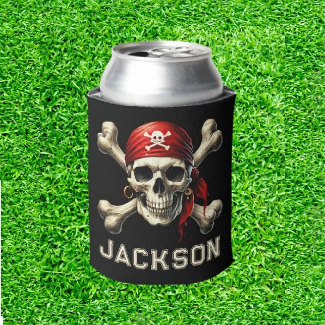 Porta-lata Pirata do Golfe (Put the "Arrr" in Parrr-tee!)