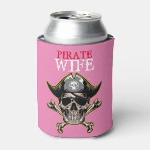 PORTA-LATA PIRATE SKULL PINK MOM